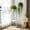 White, variant on 2-Tier Metal Plants Stand for Indoor Outdoor Use, Wrought Iron Flower Pot Holder Rack for Balcony Patio Garden, Space Saving Display Shelf for Living Room Bedroom Home Decor, 19.7x9.5 Inch