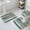 Multicolor, variant on Farmhouse Teal Orange Bath Mat 3 Piece Bathroom Rug Set, Country Vintage Wooden Non Slip Bath Rug Contour Mat and Toilet Lid Cover, Absorbent Shower Mats Soft Bath Rugs and Mats Sets