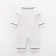 thumbnail image 5 of HUANBAI Baby Long Sleeved Pajamas Newborn Class A Clothing Spring And Autumn Baby Home Bag Crawling Clothes Children's Clothing Girl Jumpsuit, 5 of 9