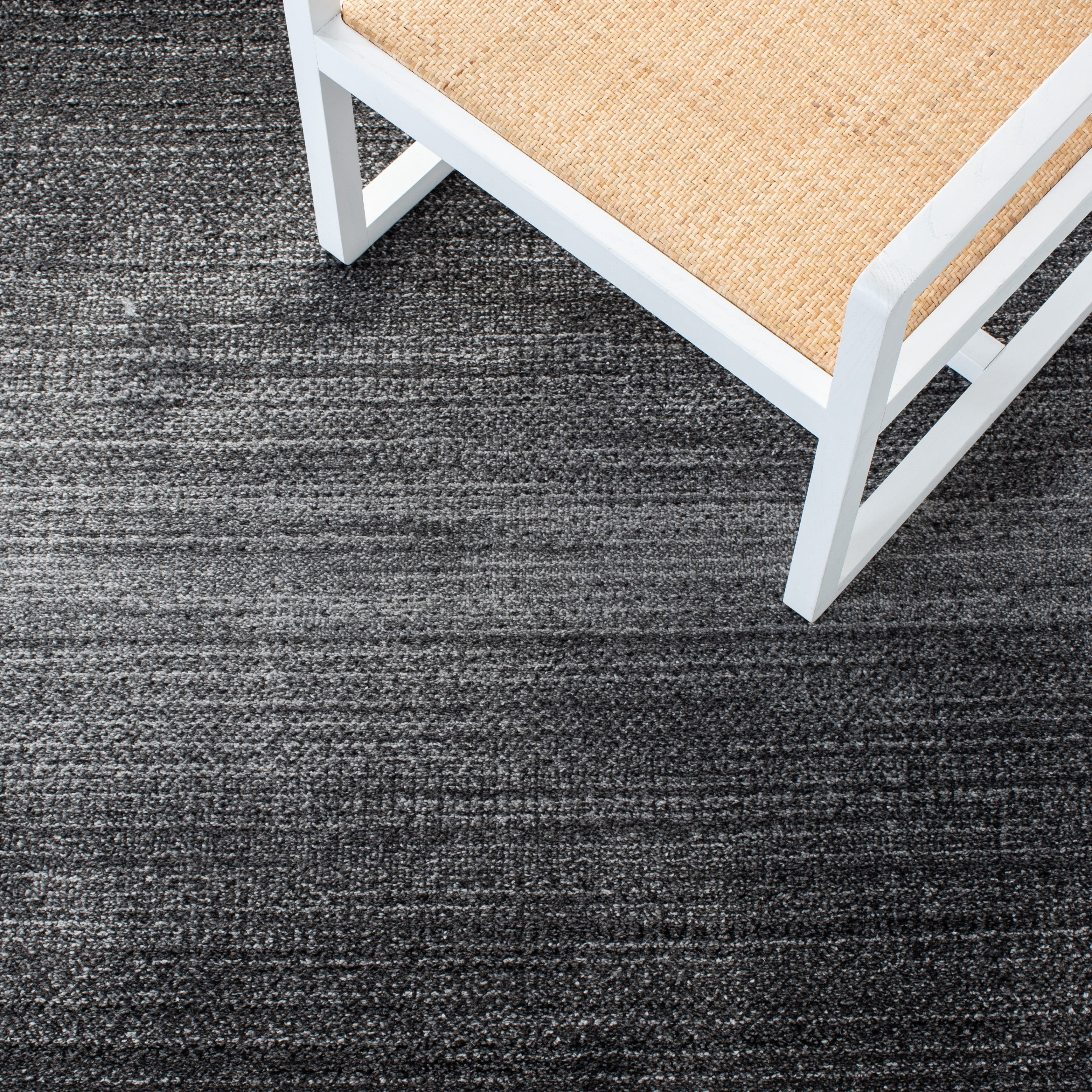 SAFAVIEH Adirondack Cleves Abstract Runner Rug, Dark Grey/Light Grey, 2'6" x 20'