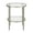 Silver, variant on Evelyn&Zoe Hera 20" Wide Square Side Table with Mirror Shelf, Blackened Bronze
