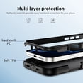 thumbnail image 5 of Dteck Magnetic Case for iPhone 14 Pro Max,Shockproof TPU Matte PC Case 360° Rotatable Ring Holder Kickstand Compatible with Mag Safe Back Cover,Black, 5 of 8