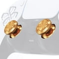 thumbnail image 3 of eXtremeRate Gold Metal Thumbsticks Replacement Aluminum Analog Stick Joystick for PS5 BDM 010/020/030/040, 3 of 6