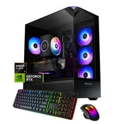 iBUYPOWER Element Gaming PC Desktop Computer AMD Ryzen 7 8700F CPU, NVIDIA GeForce RTX 3050 6GB GPU, 16GB DDR5 RAM, 1TB NVMe SSD, Windows 11 Home, Gamer Keyboard and Mouse - EBA7N3501