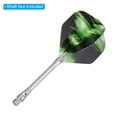 thumbnail image 4 of Uxcell Dart Flights, 6 Pack PET Standard Darts Accessories Black, Green, 4 of 5