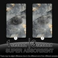 thumbnail image 6 of Bath Mat Rug,Black gray marble, golden butterfly Non Slip Quick Dry Super Absorbent Thin Bathroom Rugs Fit Under Door-Easy to clean Bathroom Floor Mats-Shower Rug for Shower Sink Bathtub(16" x 24"In), 6 of 6
