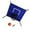 Blue, variant on lacooooppia Mini Basketball Hoop for Trampoline Basketball Set for Children Easy to Install Universal Trampoline Attachment Accessories Green