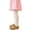 Beige, variant on Girls' Footed Tights Ribbed Knit Pull-On Stretch Full Length Sweet Bow Detail Dance Ballet School Playground Everyday Wear