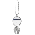 thumbnail image 1 of Dog Pet Animal Snow Photo Silver Wing Car Pendant Decoration, 1 of 4
