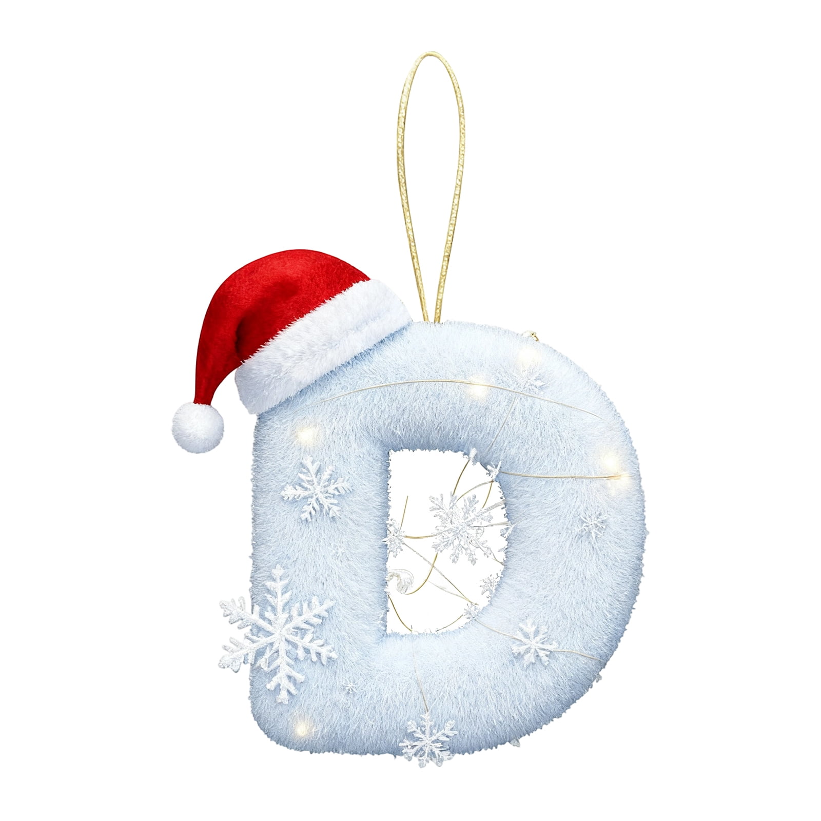 26 Letter Christmas Tree Hanging Pendant, 3.14Inch 2D Acrylic Christmas Letters Ornaments, A to Z Ornament Letters Decorative Hanging Xmas Letters for Christmas Tree DIY Craft Xmas Ornaments