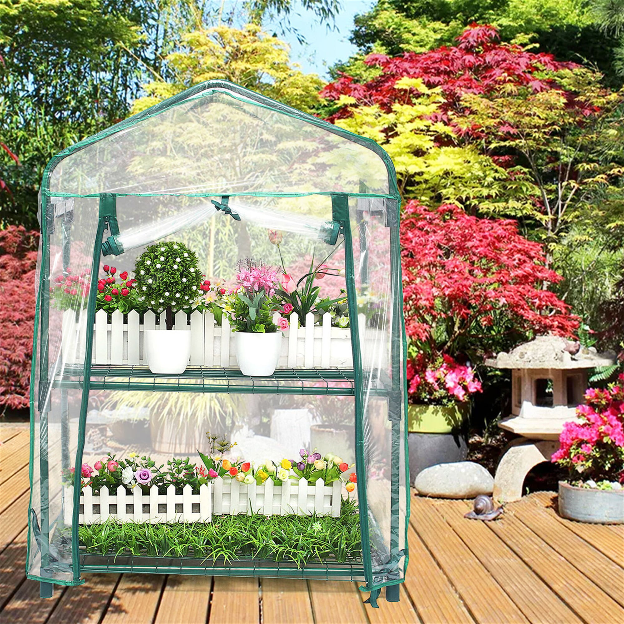 Garden Greenhouse Plant Grow Anti-Heat PETP Reflective Film LI 