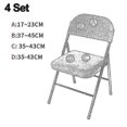 thumbnail image 2 of 4 Pcs Folding Chair Split Seat Cover For Party Wedding HomeP2025041100359, 2 of 5
