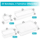 thumbnail image 2 of 25pcs Organizador De Cajones Escritorio Transparente Oficina Belug, Transparente, 2 of 5