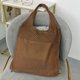 thumbnail image 3 of Bolsa Bolsos de hombro de punto hueco retro Bolso de mujer Bolso de playa de verano (Café) Tmvgtek Para estrenar, 3 of 9