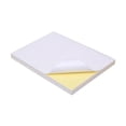 thumbnail image 2 of Printable Vinyl Sticker Paper,Waterproof Decal Paper 100 Sheets Matte White A4 Tear Resistant for Inkjet Printer Holds Ink well, 2 of 5
