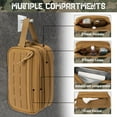 thumbnail image 4 of Neceser táctico QT&QY para hombre Hygiene EDC Military, 4 of 6