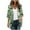Green#B, variant on Hvyesh Women's Floral Cardigan Coverups Bohemian Kimono Cardigan Lightweight Open Front 3/4 Sleeve Cardigan
