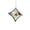 B, variant on Rotating 3D Diamond Wind Chime with Sunlight Refraction Effect - Indoor Outdoor Hanging Decor for Patio Garden Window Door Hanging Decorative Metal Art Mobile Wind Spinner