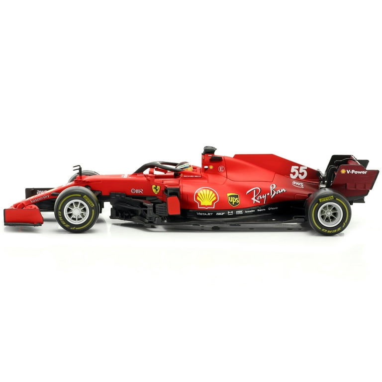 ブラーゴ 1/18 フェラーリ SF21 #55 2021 C.サインツ Ferrari SF21 #55 Formula 1 2021, Carlos Sainz jr, Burago 1