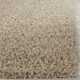 thumbnail image 6 of SAFAVIEH Athens Solid Plush Shag Area Rug, Beige, 5'1" x 7'6", 6 of 8