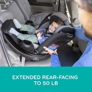 Evenflo Revolve360 Extend All-in-One Rotating Car Seat with Quick Clean Cover, Rowe Pink