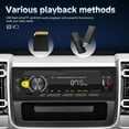 thumbnail image 4 of TAPDRA Single Din Car Stereo USB TF Card Support For Daily Commute Road Trips Music Streaming Hands Free Calling, 4 of 9