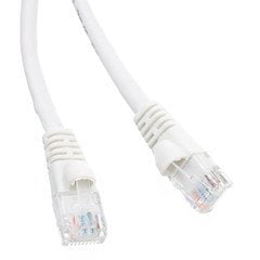 5' White Patch Cable - VoojoStore Cat6a White Ethernet Patch Cable, Snagless/Molded Boot, 500 MHz, 5 foot