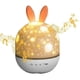 thumbnail image 2 of Baby Projector Night Light, LED Kids Night Light Music Light Light 360 Rotation, 8 Songs, 6 Projecting Movies, Stars Kids Projector Light, 2 of 5