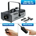 thumbnail image 6 of TCFUNDY 1500W 8 LED Fog Machine RGB 3IN1 Fogger Smoke Maker with Wireless Remote Controller, 6 of 8