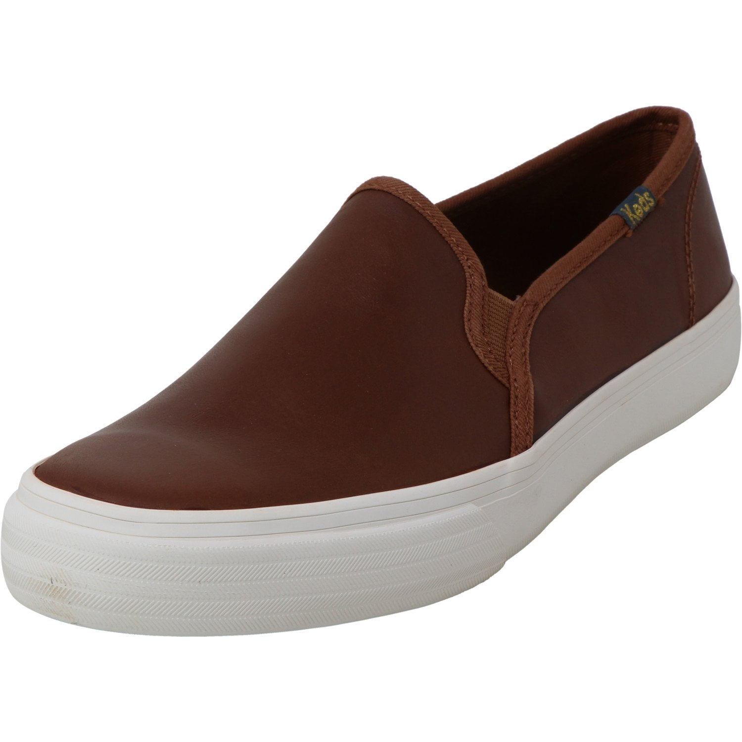 keds double decker leather cognac