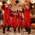 thumbnail image 6 of UJNDER Cute Romper Halloween Themed Hooded Romper for Boys Cozy Piece Outfit with Print Design for Toddlers and Kids,Red,4-5 Years, 6 of 6