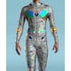 thumbnail image 3 of Robot Costume Men, Alien Costume Men, Festival Costumes For Men, Rave Costume Men, Festival Bodysuit, 3 of 5
