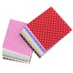 thumbnail image 3 of 20pcs DIY Nonwoven Flower Dot Printed Fabrics Square Nonwoven Fabrics for Patchwork Sewing Craft Projects (Random Style), 3 of 3