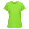 thumbnail image 1 of Stedman - Camiseta básica mangas ranglán para mujer (Verde Kiwi), 1 of 2