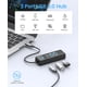 thumbnail image 2 of Hub USB C ORICO Adaptador USB 3.1 tipo C a USB 3.0 de 3 puertos, 2 of 6