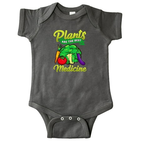 

Inktastic Vegan Eating Plant Quote Gift Baby Boy or Baby Girl Bodysuit