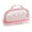 Pink, variant on Darzheoy Cute Pencil Case Large Storage High Capacity Stationery with 2 Compartments Pouch Box Holder Organizer Office Adults Teens