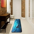 thumbnail image 6 of FREEAM Sharks Pattern Area Rug - 2' x 6' Washable Runner Rugs with Rubber Backing - Non Skid Floor Carpet for Indoor Living Room Hallway Kitchen, 6 of 7
