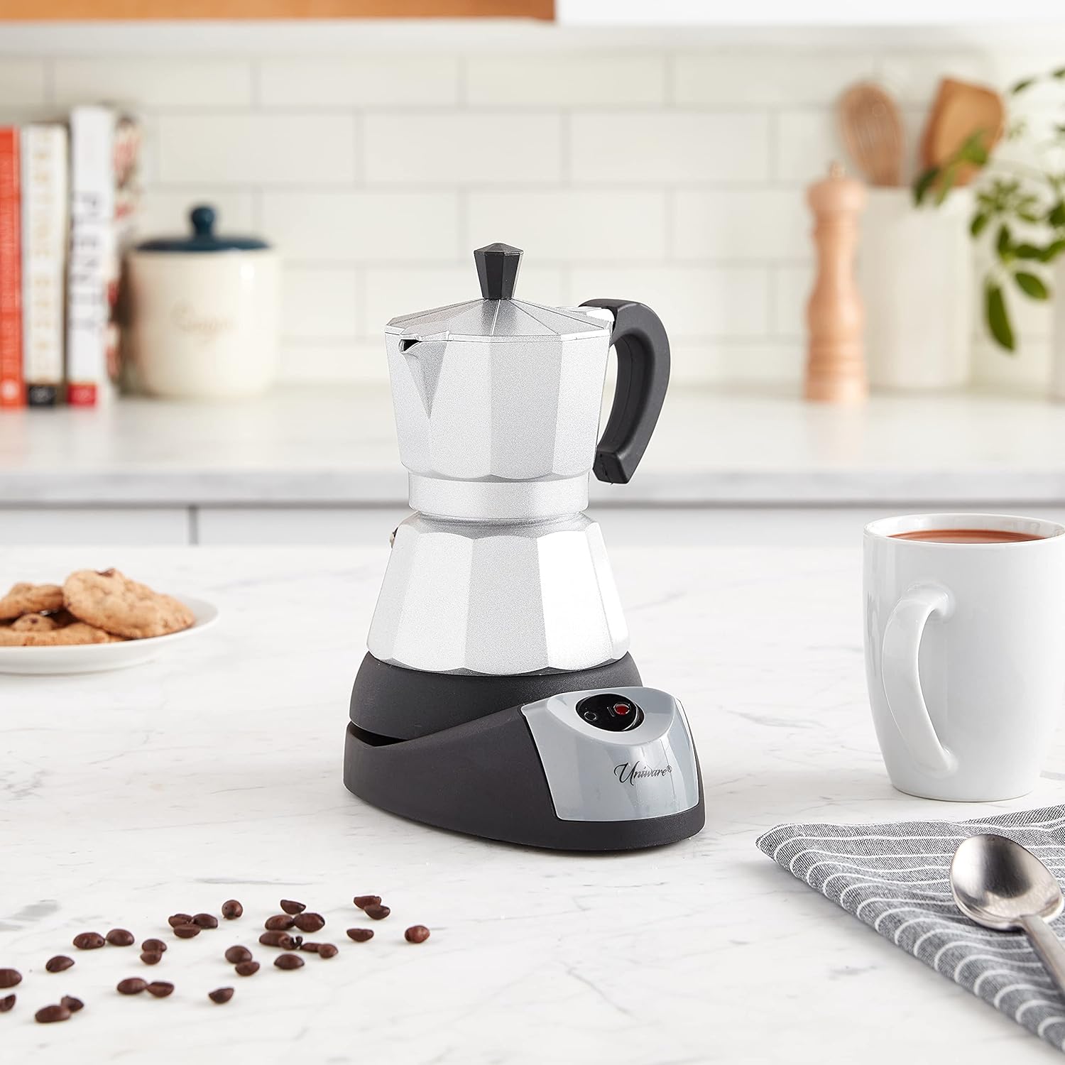 Dgetin Store 3 Cup Professional Electric Espresso/Moka Coffee Maker