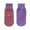 Purple, variant on ievspot 1 Pair Trampoline Socks Anti-skid Silicone Grip Bottom Sweat Absorption Adult Home Yoga Socks Floor Socks