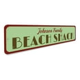 thumbnail image 3 of Beach Shack Novelty Sign, Metal Wall Decor - 4x18 inches, 3 of 4