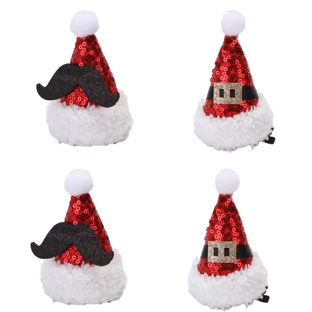 Horquilla navideña Lindos accesorios decorativos para el cabello navideños, regalos navideños Horquilla con astas Horquilla para el cabello con forma de árbol de Navidad