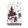 thumbnail image 2 of Christmas Elderly Kitchen Dishwasher Towel Bohemian Dry Hand Towel Baking Cooking Towel, 2 of 6