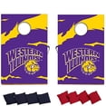 thumbnail image 2 of VictoryStore Gift Games - Western Illinois University Corn Hole Bag Toss Game (Design 1), 2 of 4