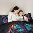 thumbnail image 5 of Feelyou Mystic Dreamcatcher Kids Bedding Comforter Set, Dreamy Glitter Galaxy Twin Comforter Sets, Tribal Western Theme Reversible Bedding Set, Super Cozy Room Decor, 2 Pieces, 5 of 8