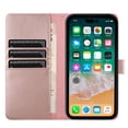 thumbnail image 3 of For Samsung Galaxy S24 Plus /S24+ Deattachable PU Leather Hybrid Wallet Money Credit Card Holder Support Magsafe Charger Cover ,Xpm Phone Case [ Rose Gold ], 3 of 7