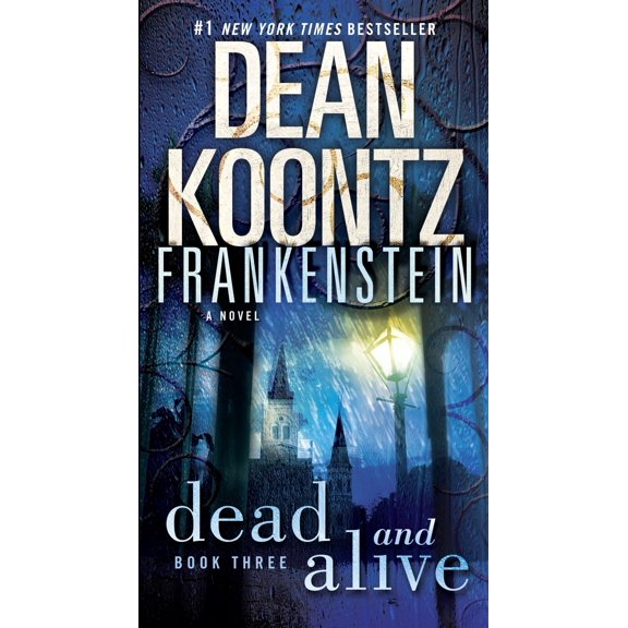 Libro Bantam Muerto y Vivo Dean Koontz Frankenstein 3