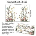 thumbnail image 5 of Boho Flower Wall Decals Fairy Wall Decor Wildflower Stickers with Mushroom Peel and Stick Removable for Girls Bedroom, Kids Room, Living Room, Office, 5 of 6