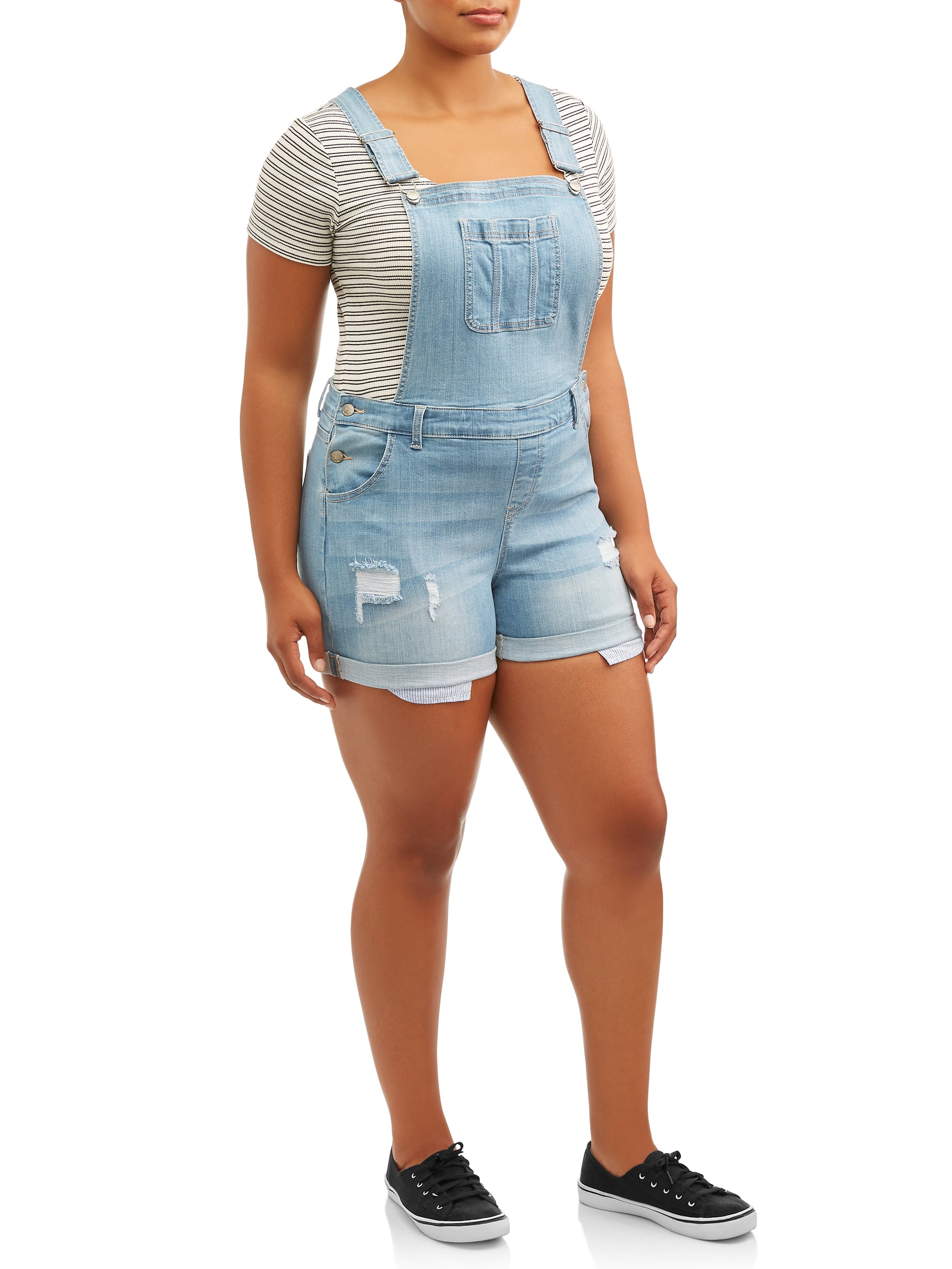 plus size shortall