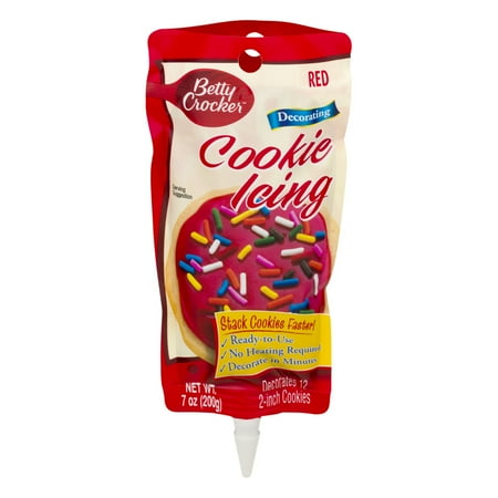 Betty Crocker Decorating Cookie Icing Red, 7.0 OZ ...
